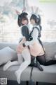 DJAWA Photo - Maruemon (마루에몽) & Mimmi (밈미): "Maid Mansion W²" (Update HQ) (123 photos) P45 No.902aa9