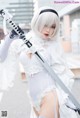 Coser @ 白 烨 Vol.009: 2b 黑白 (131 photos) P114 No.c7042b Image No. 35